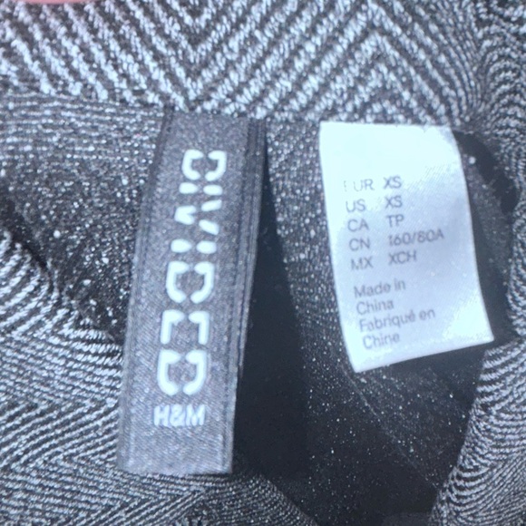 Reduced H&M Divided long knit blazer cardigan jacket XS - Picture 5 of 6